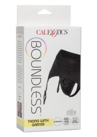Boundless Thong W/garter (size: 2L/3Xl)