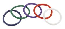 Rainbow Rubber C Ring 5 Pack