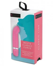 Bcute Classic Curve Vibrator (Color: Guava)