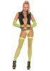 Neon Nites Fishnet Thigh High Stockings O/S