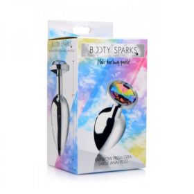 Rainbow Prism Gem Anal Plug (size: large)