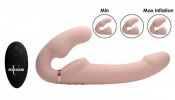 10X Evoke Ergo Fit Inflatable & Vibrating Strapless Strap-On Dildo