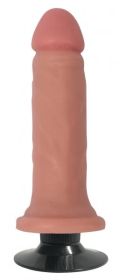 Curve Novelties Jock Bareskin Vibrating Dong - Vanilla (size: 6 Inch)