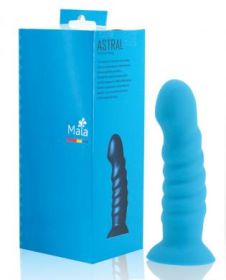 Dong Silicone Neon (Color: Blue)
