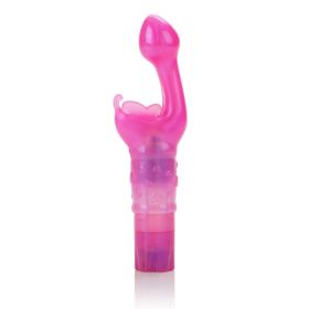 Pink Butterfly Kiss Vibe (Option: Vibrator)