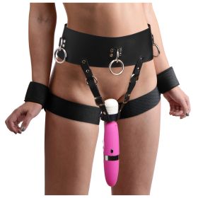 Forced Orgasm Belt and Wand Kit (Option: Restraint)