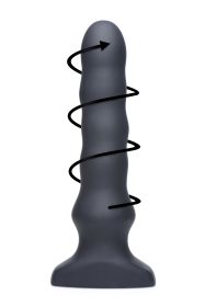 Silicone Vibrating Plug with Remote Control (Option: Squirming)