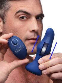 7X Slim Thumping Silicone Anal Plug (Option: Slim)