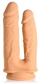Silexpan Hypoallergenic Silicone Dildo (Option: Double)